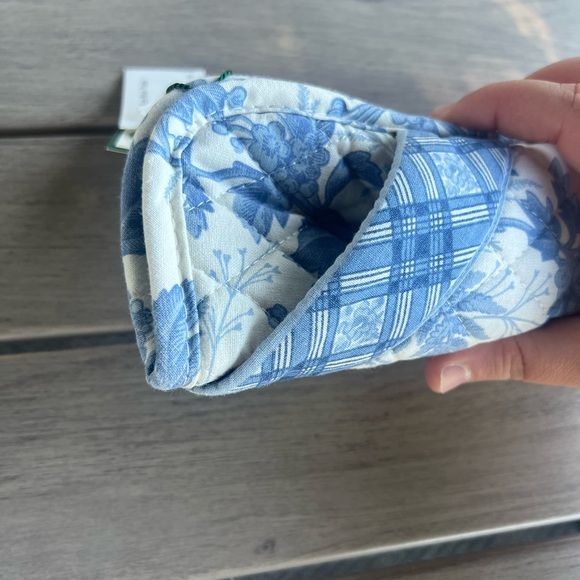 Vintage VERA BRADLEY 2001 Blue Toile Double Eye Case - Picture 6 of 10